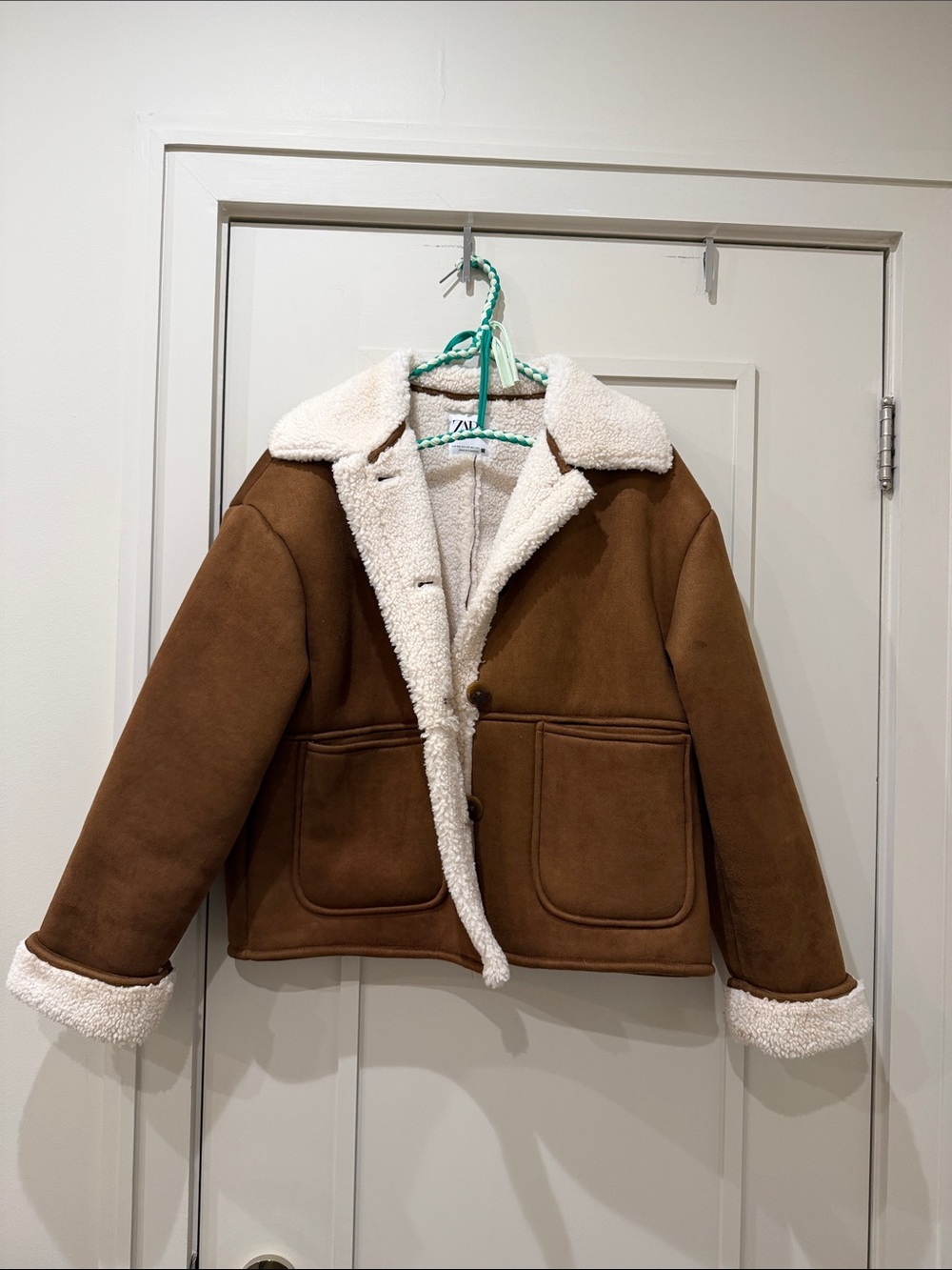 Zara Sherpa Coat